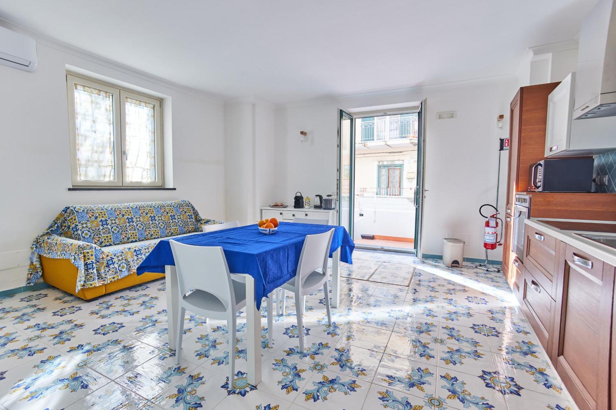 Seashell Apartment Minori Esterno foto